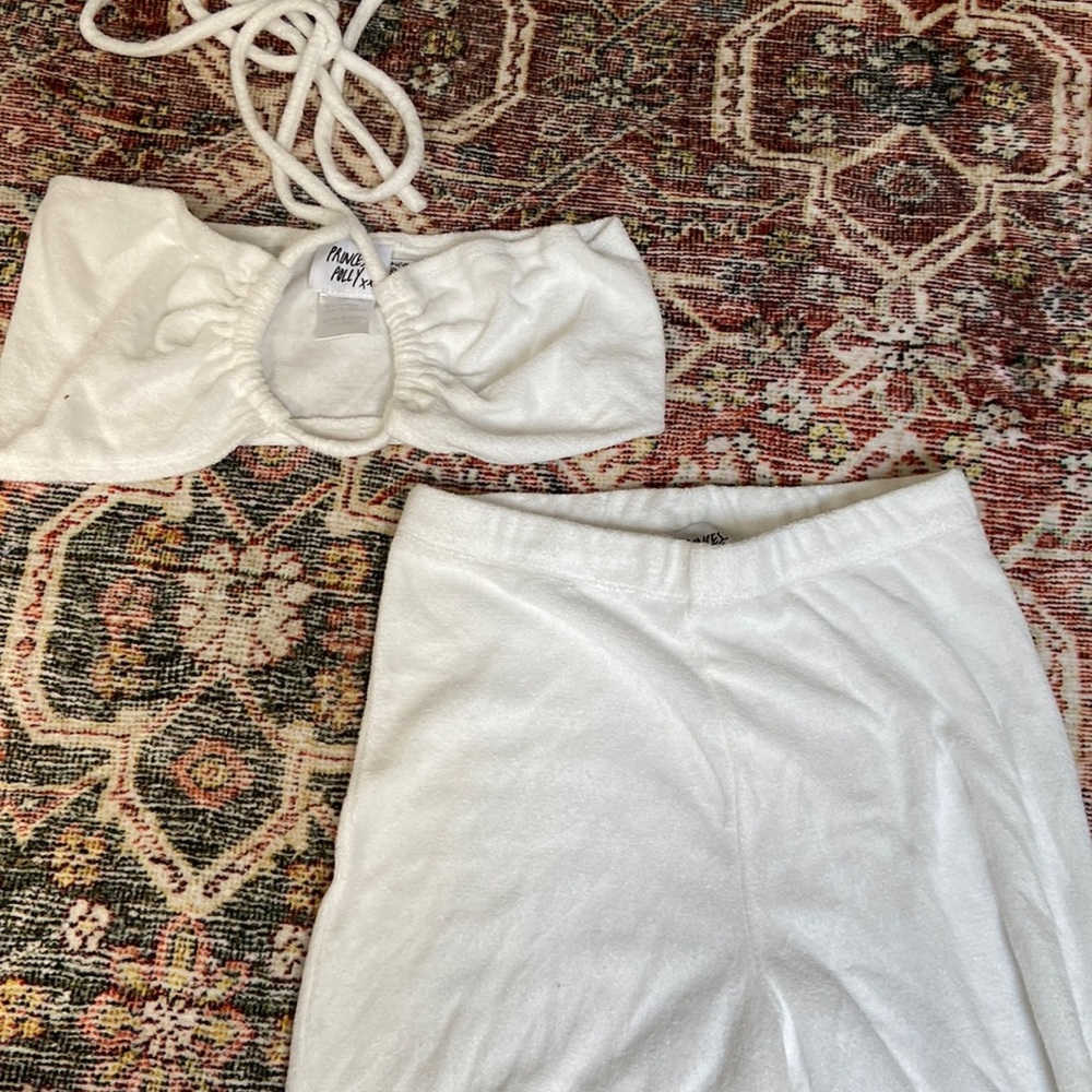 Princess polly terry cloth matching set